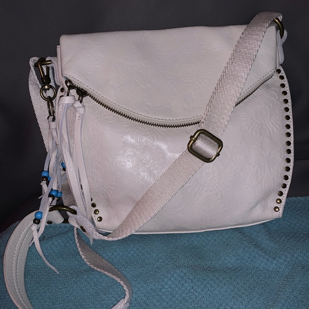 White detailed Crossbody bag